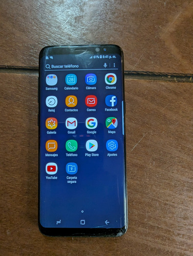 Samsung Galaxy S8 64 Gb Negro 4 Gb Ram Con Detalle