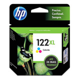 Cartucho 122xl Hp Colorido 1000 J110a 2000 J210a 2050 J510a