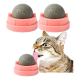 X3 Hierba Catnip Bola  Gatos Bola Juguete Pelota Cosa Gatera