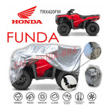 Funda Cubierta Lona Moto Cubre Honda Trx420 Fm