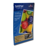 Papel Brother Fotografico Bp71glgr 11 X 17 20 Hojas /v /vc Color Blanco