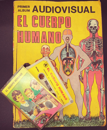   El Cuerpo Humano Artecrom 1979 Completo Y Cassette+regalo 