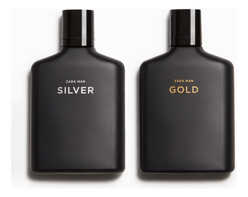 Perfumes Zara Gold 100ml + Zara Silver 100ml Para Hombre