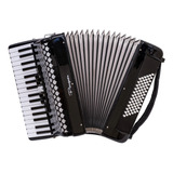 Acordeon A Piano Parquer 72 Bajos 34 Teclas Negro Cuota