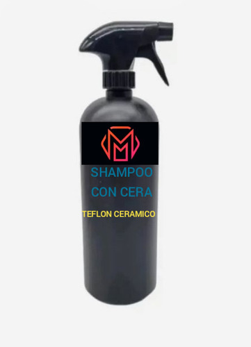 Shampoo Con Cera Y Teflón Cerámico 1 Litro