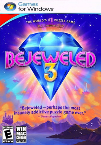 Bejeweled 3 Juego Para Pc Portable No Requiere Instalacion