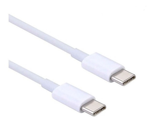 Cable Samsung 3amp 1.8mt Tipo C A Tipo C Color Blanco