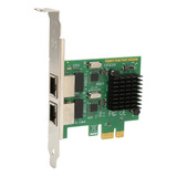 Adaptador Gigabit Ethernet De 2 Puertos, Tarjeta De Red Pci