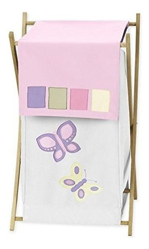 Cesto De Ropa Para Niños Para La Colección De Mariposas Ros