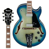 Guitarra Ibanez George Benson Gb 10em Jbb Jet Blue Burst Color Jet Blue Burst (gb 10em Jbb) Guitarra Para Mano Derecha