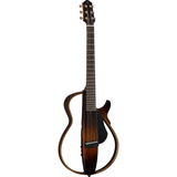 Guitarra Acústica Yamaha Slg200s Para Diestros Tobacco Brown Sunburst Palo De Rosa Brillante