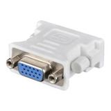 Adaptador Dvi-i 24+5 Pinos Macho Para Vga 15 Pinos Femea 