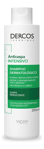 Dercos Vichy Shampoo Anticaspa Intensivo 200ml