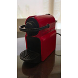 Cafetera Nespresso Inissia C40 Automática Ruby Red Cápsulas