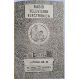 Libro Radio Televisión Electrónica National Schcools