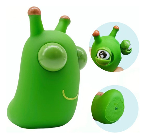 3 Vegetable Bugs Stress Relief Toys Quirky Eye Popping Bugs