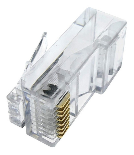 Conector De Red Rj45 Bolsa 100 Unidades Cat5 Terminal Rj45