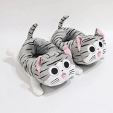 Pantuflas Cute Kawaii Anime Gato Chi Talla Estándar 36-41