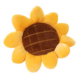 Almohada En Forma De Flor Girasol Cojines Peluche 40 Cm