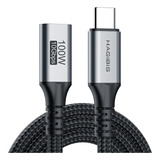 Cabo Extensor Tipo-c Hagibis Usb3.2 Gen2 Hagibis 100w 1.2m