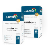 Kit C/ 2 Lavitan Mais Visão 60 Caps Com Luteína + Zeaxantina