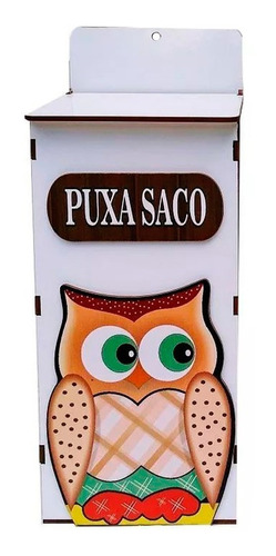 Puxa Saco Com Dispenser Decorar Cozinha - Galinha-dangola