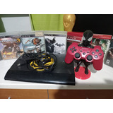  Consola Sony Ps3 Ultraslim 250gb +7 Juegos Fisico