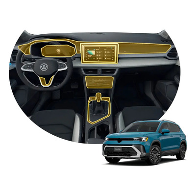 Protectores Ppf Para Interior De Vw Taos 2025-2026 Transparente Highline | Meses sin interés