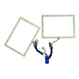 Juego Arillo Automotriz Led Unidad Rectangular Blanca