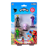 P.m.i. Figuras Coleccionables Miraculous Ladybug | 5 Figura.