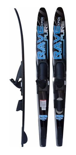 Par De Skis Made In Usa Rave Sports Esqui Acuatico Carving