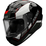 Casco Moto Axxis Draken Wind B0 Blanco Brillo Integral