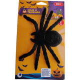 Decoración Halloween Arañas Negras 19x13cm