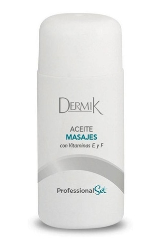 Aceite Para Masaje Facial Con Vit. E Y F - Dermik