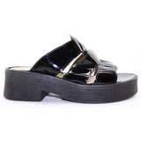 Sandalias Taco Bajo Dama Mujer Zueco Livianos 1200 Cshoes