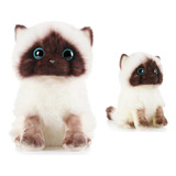 Gato De Peluche Siamés Cute A