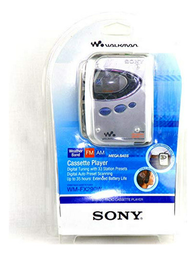 Walkman  Am/fm/cassette Rm290w