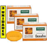 Kit 3 Sabonete De Enxofre Granado Combate Acne Espinha