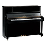 Piano Vertical Yamaha U1j Negro Brillante 121 Pared Acustico