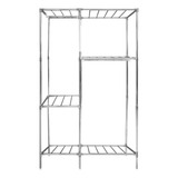 Rack Organizador Ropa Closet Metálico Doble Perchero