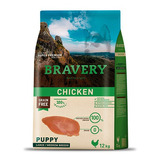 Bravery Puppy Raza Mediana/grande - Pollo 12kg
