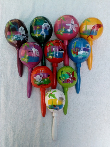  50 Maracas Mexicanas  Artesanías Personalizables  Recuerdos