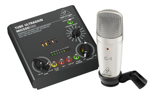 Behringer Voice Studio Estudio Vocal Kit De Grabacion Usb C1