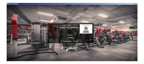 Sistema Gimnasio Club Control De Socios Software Gest-gym