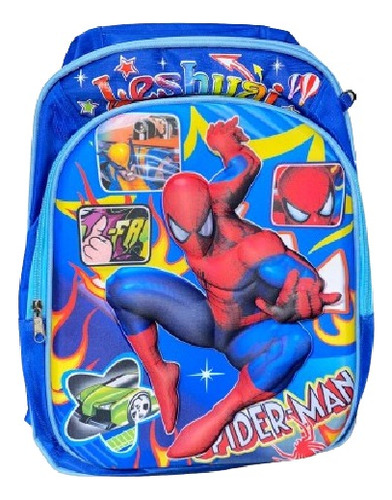 Mochila Infantil Spider-man Con Relieve