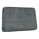 Guess Funda Para Laptop Estilo 15 Leather Laptop Case Negra