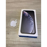 Caixa Vazia iPhone XR + Adesivo Maçã Apple