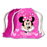 Mochila Bolsa Tela  Jardin Infantil Colegio Minnie Personali