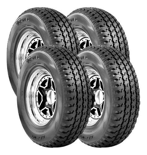 Kit De 4 Llantas Tornel At-09 235/75r15 Lt 104/101 Q