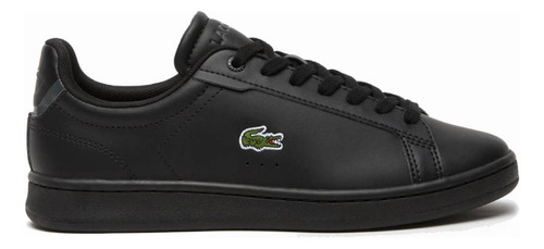 Tenis Lacoste Carnaby Evo Pro Negro Mujer Moda Comodos